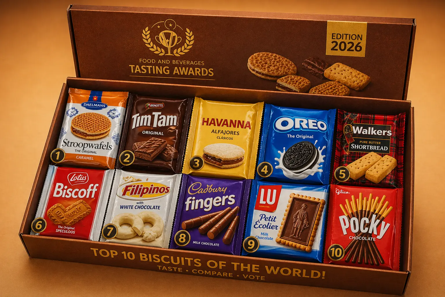 Top 10 World Iconic Biscuits 2026